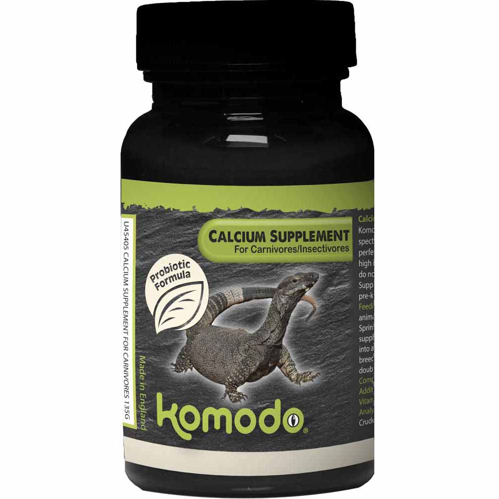 Komodo Calcium Supplement For Carnivores 135g Image