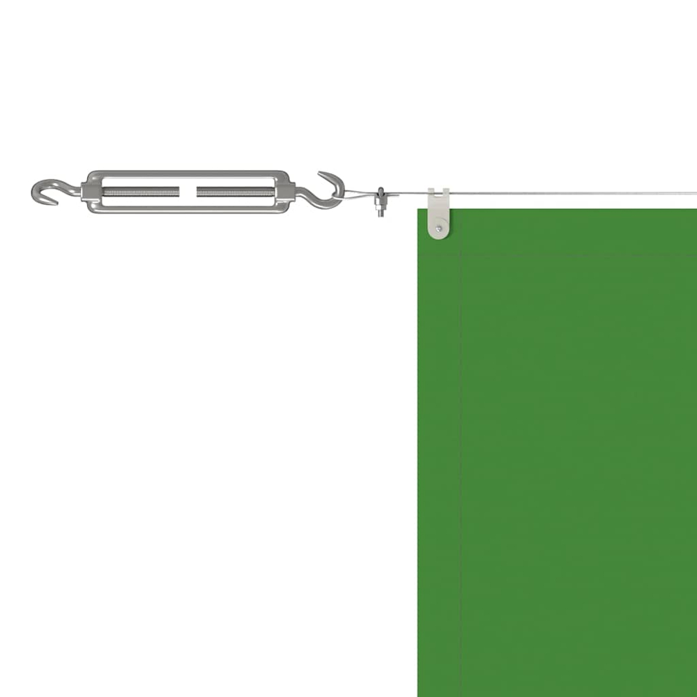 vidaXL Green Oxford Fabric Vertical Awning 60cm x 8m Image 3