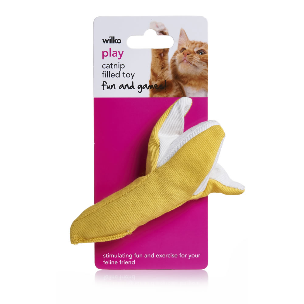 Wilko Catnip Filled Cat Toy Assorted Shape Image 2