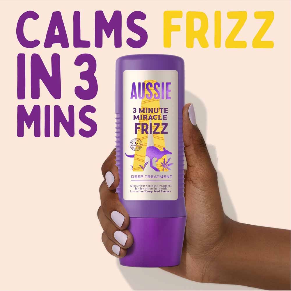 Aussie 3 Minute Miracle Frizz Deep Treatment 225ml Image 4