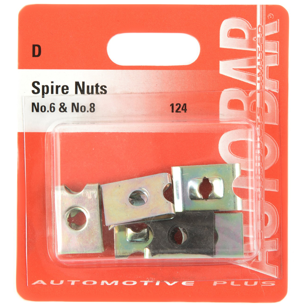 Autobar No. 6 and No. 8 Spire Nuts Image