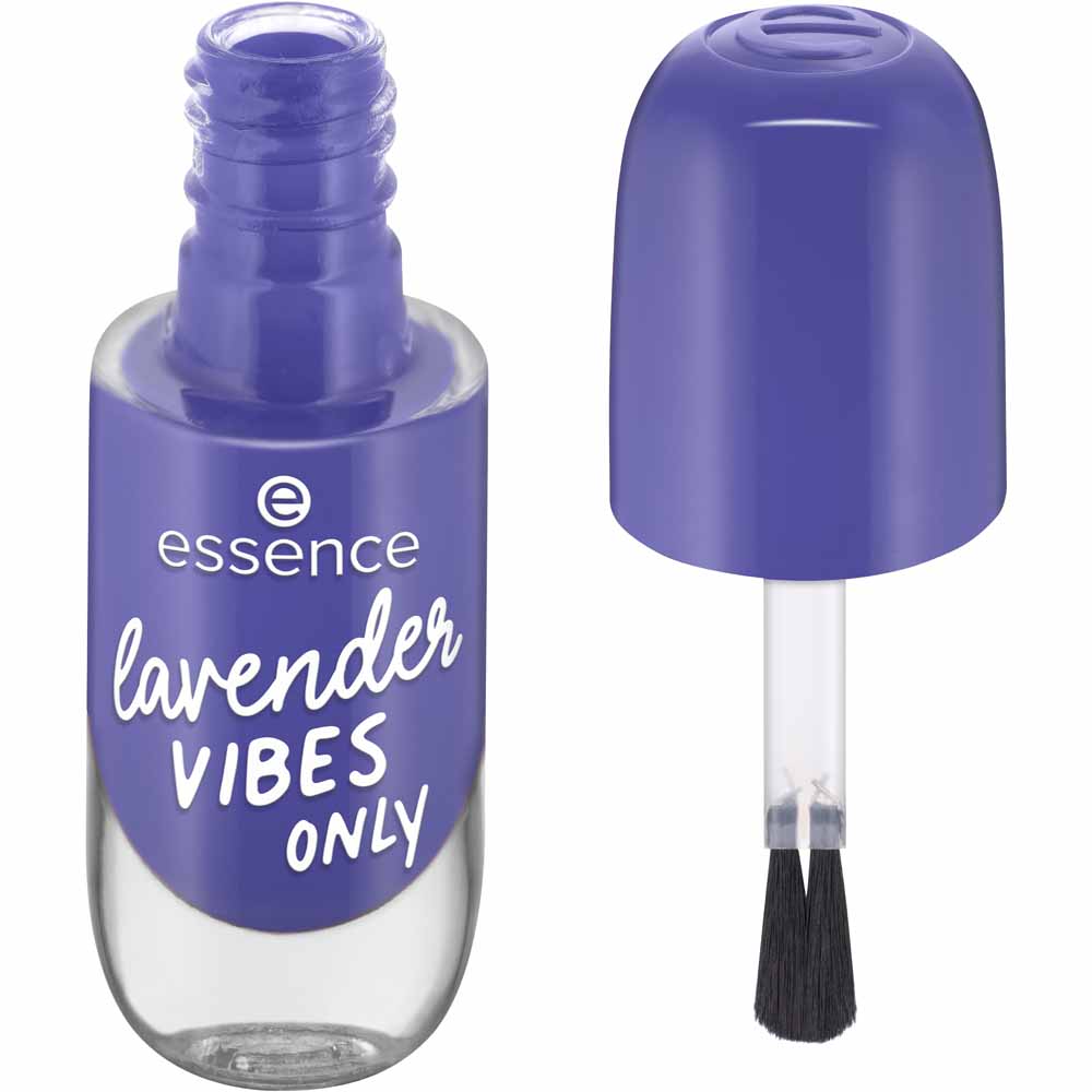 essence Gel Nail Colour 45 Lavender VIBES ONLY 8ml   Image 1