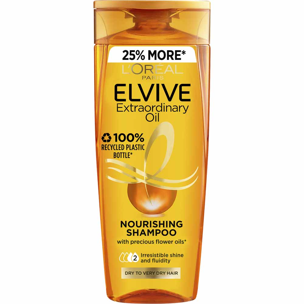 L'Oreal Paris Elvive Extraordinary Oil Shampoo 500ml Image 2