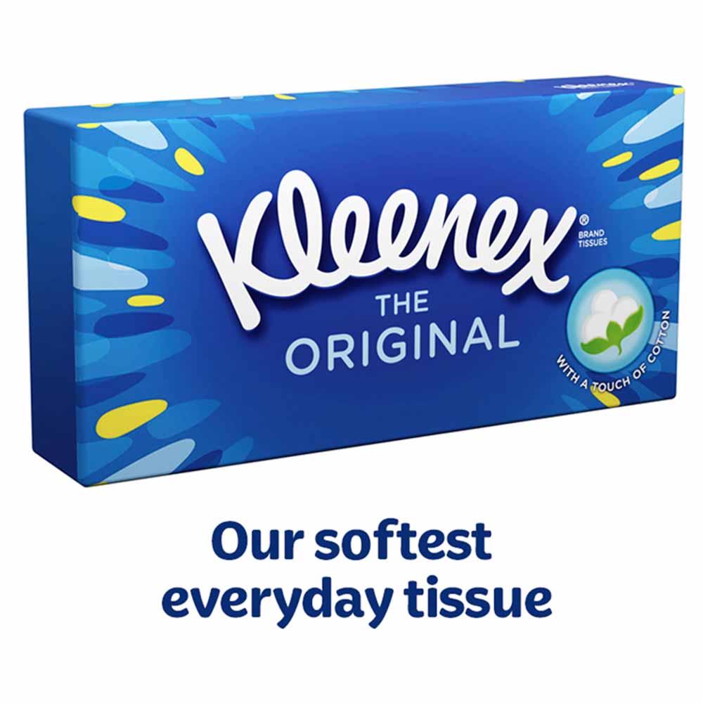 Kleenex Original Tissues 64 Sheets Wilko