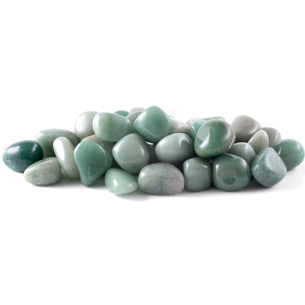 Myga 50 Piece Aventurine Tumbled Stone Healing Crystal Image 2