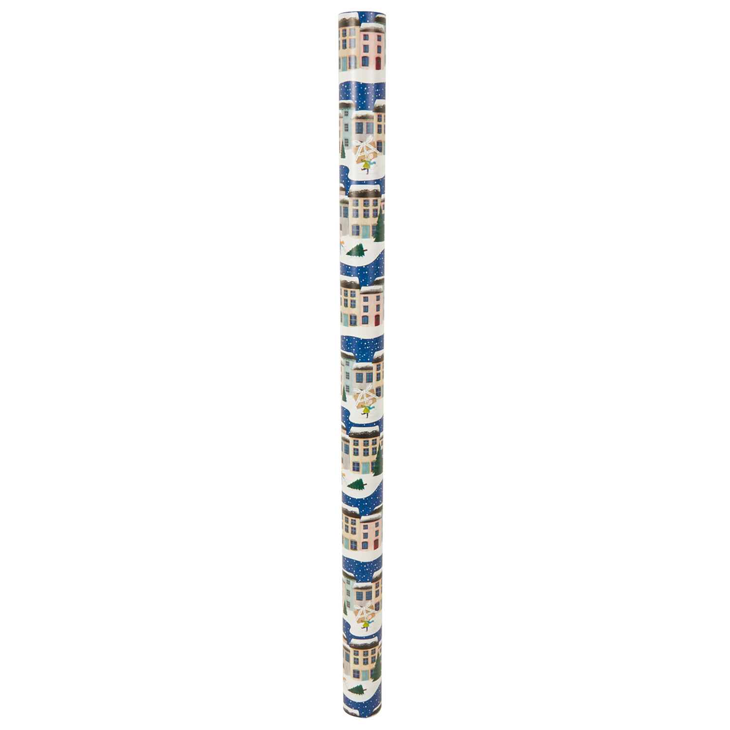 Festive Scene Gift Wrap 4m Image 3