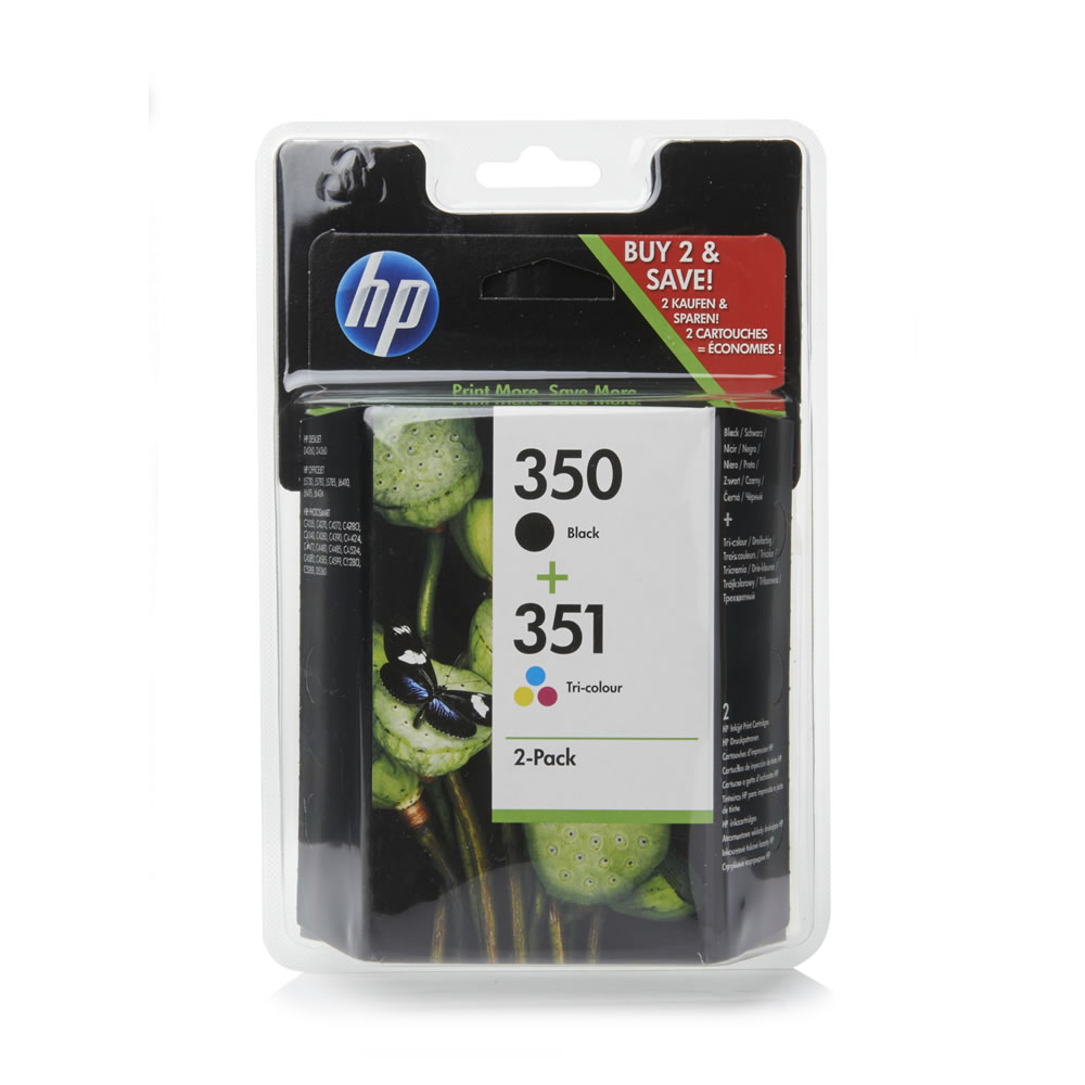 HP 350/351 Ink Cartridge Multipack Image