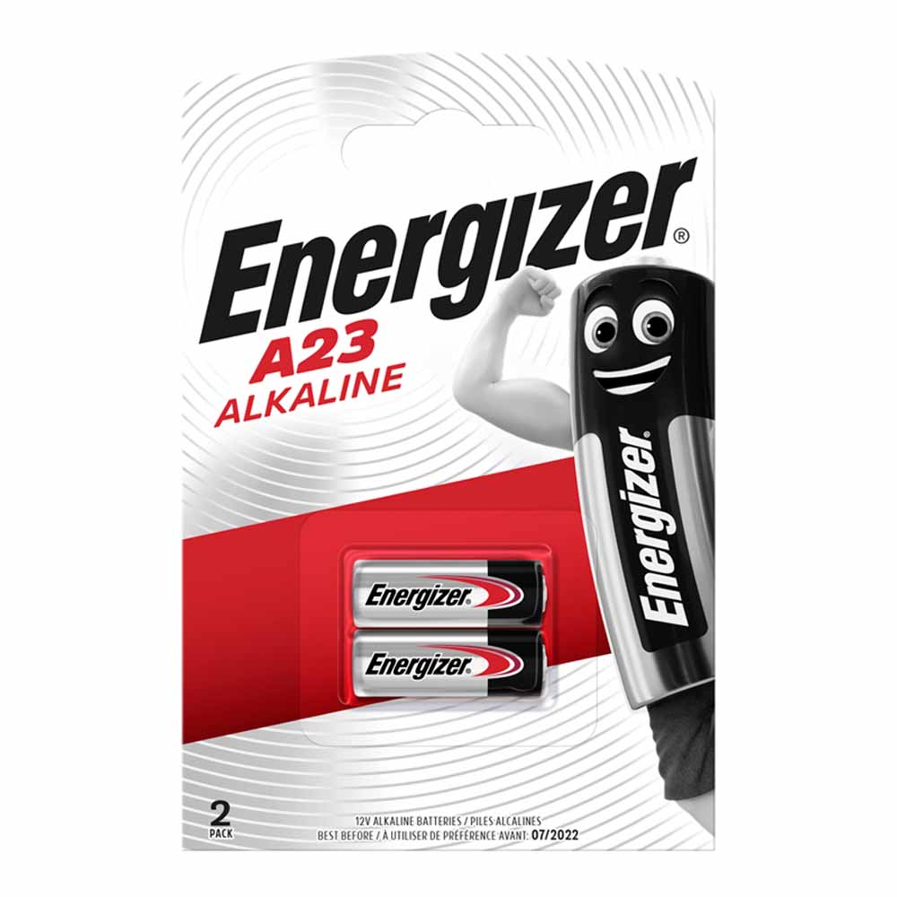 Energizer A23/E23A Alkaline Battery 2 pack Image 1