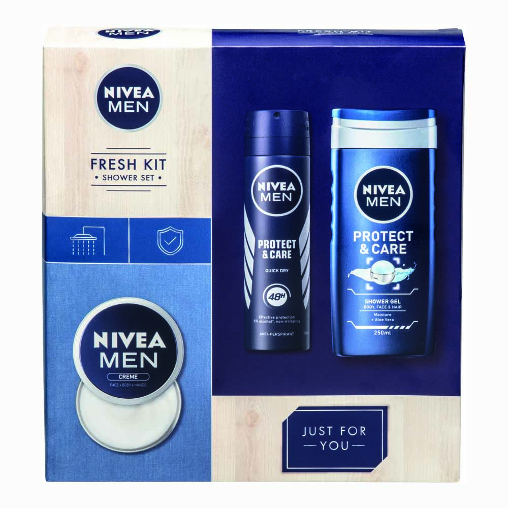 Nivea Men Smooth and Fresh Shaving Gift Set Image 1