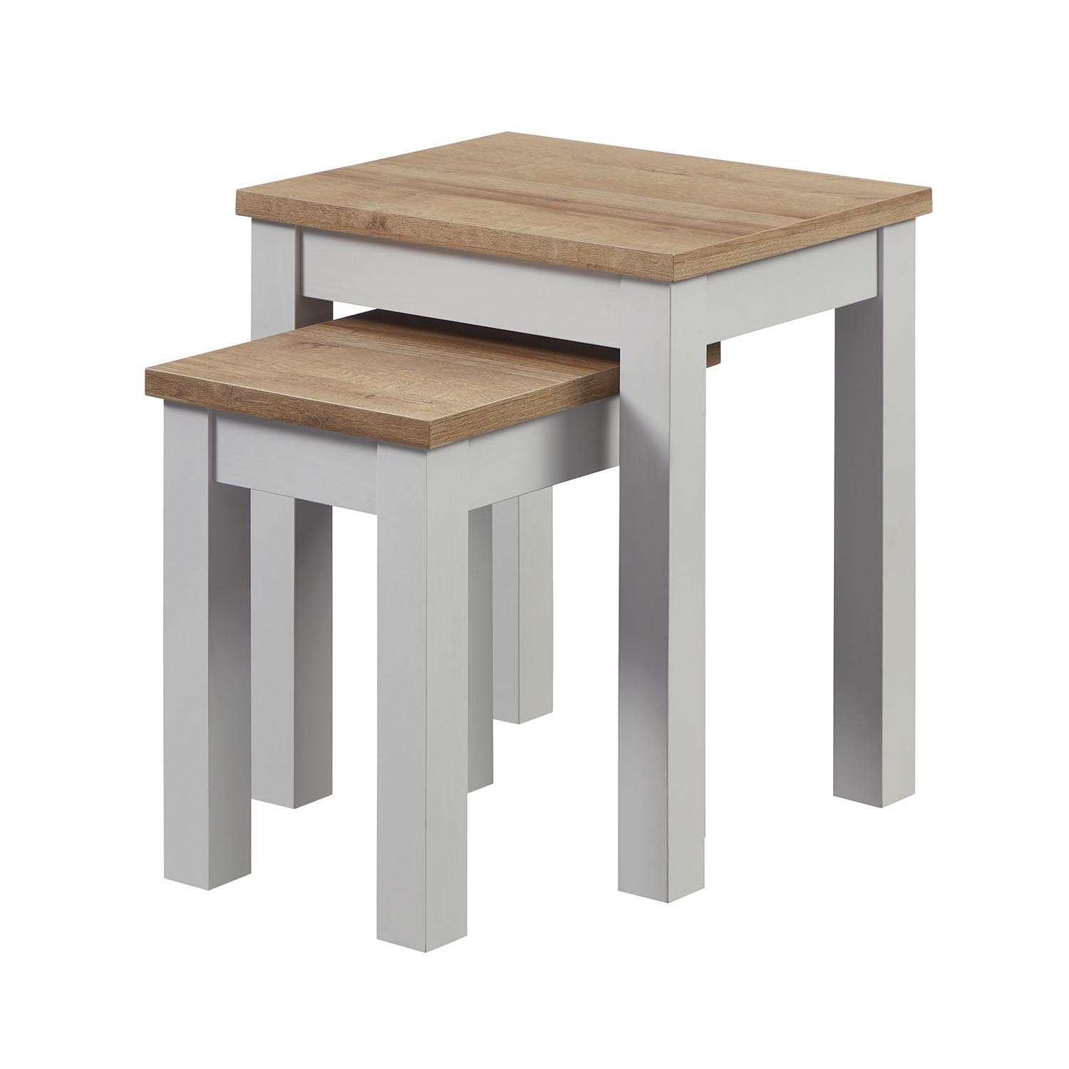 Cambridge Grey Nest of Tables Set of 2 Image 4
