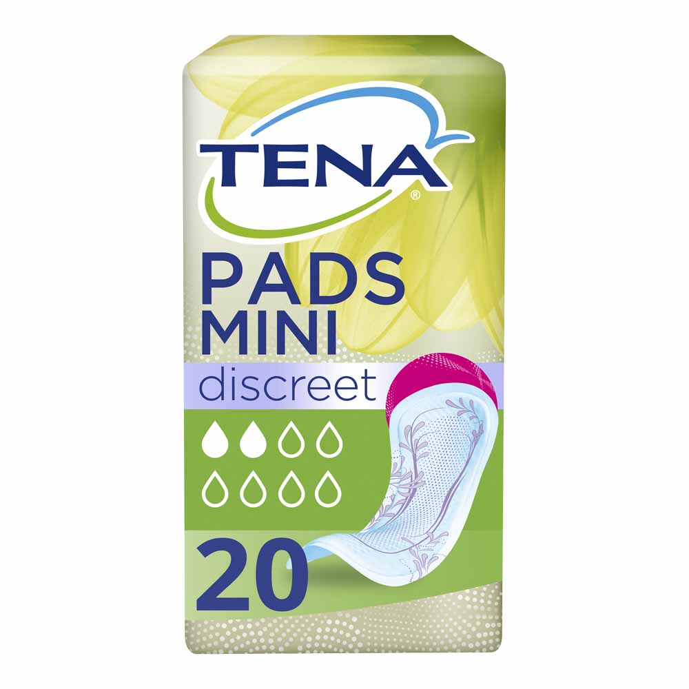 Tena Lady Discreet Mini Pads 20 Pack Image