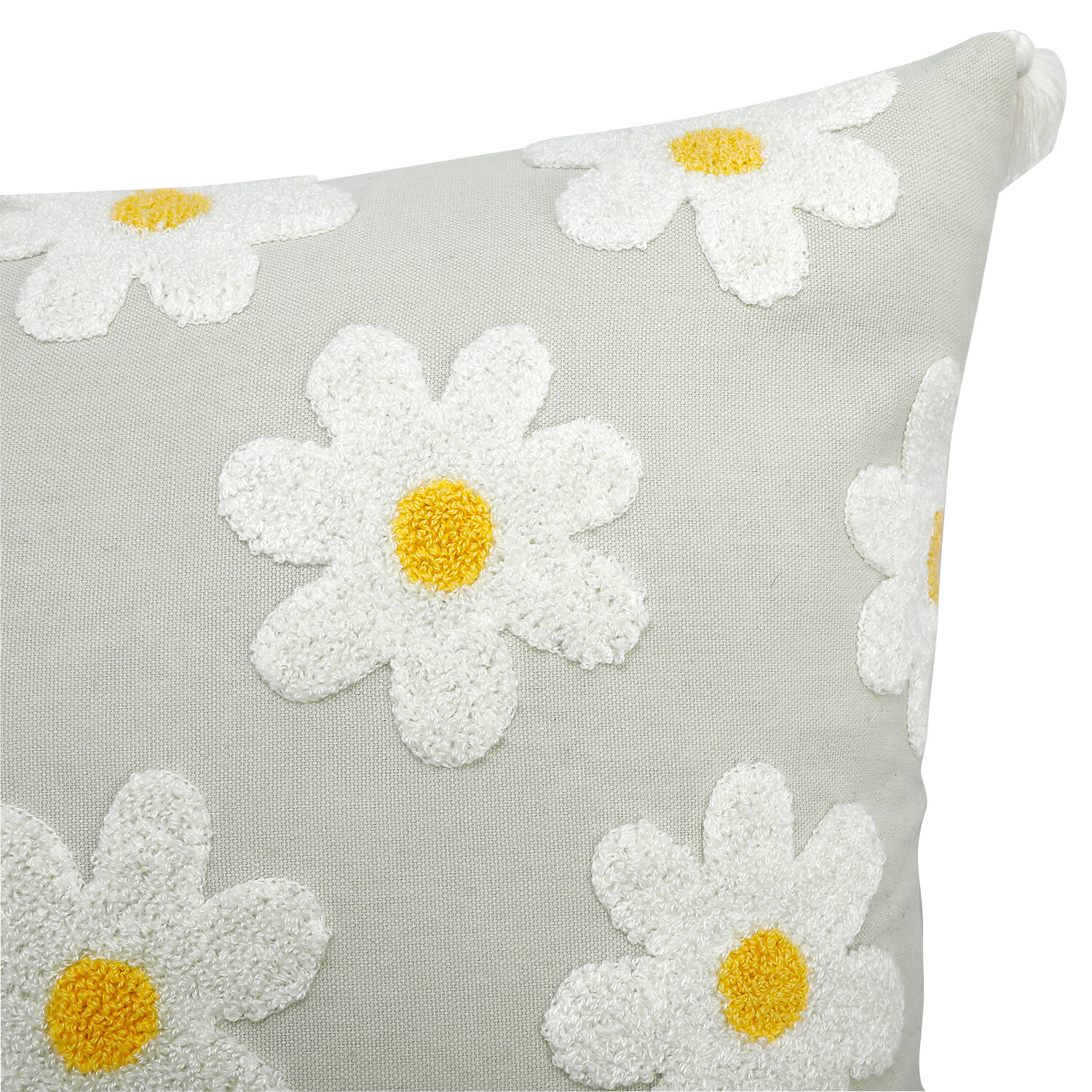 Daisy Tufted Cushion Image 2