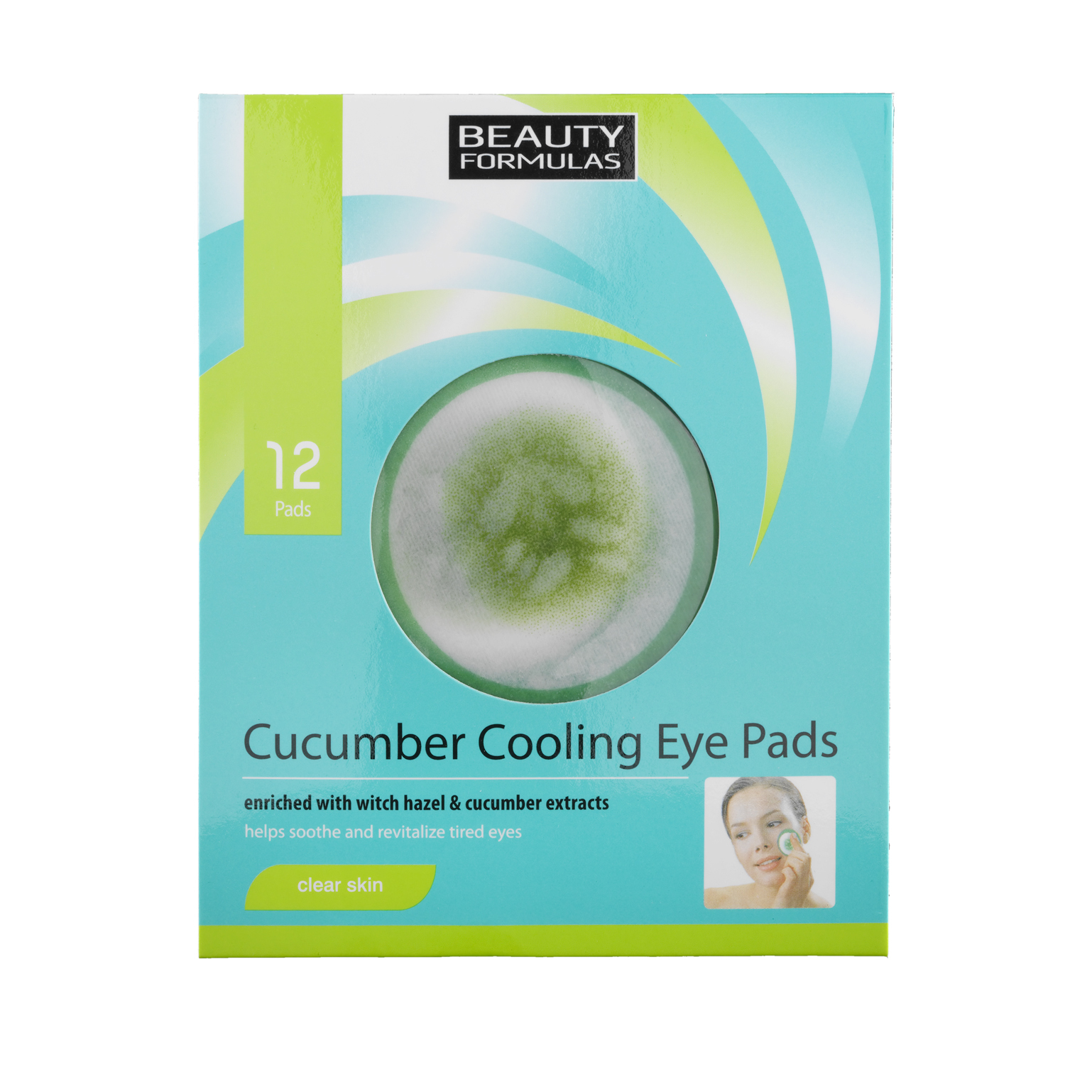 Beauty Formulas Cucumber Cooling Eye Pads Image