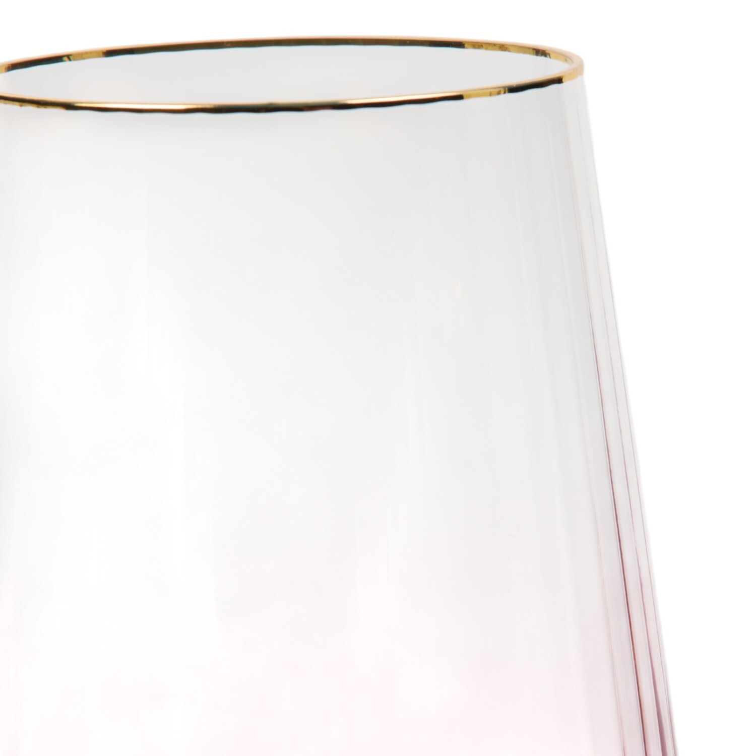 Ombre Wine Glass Pink Image 4