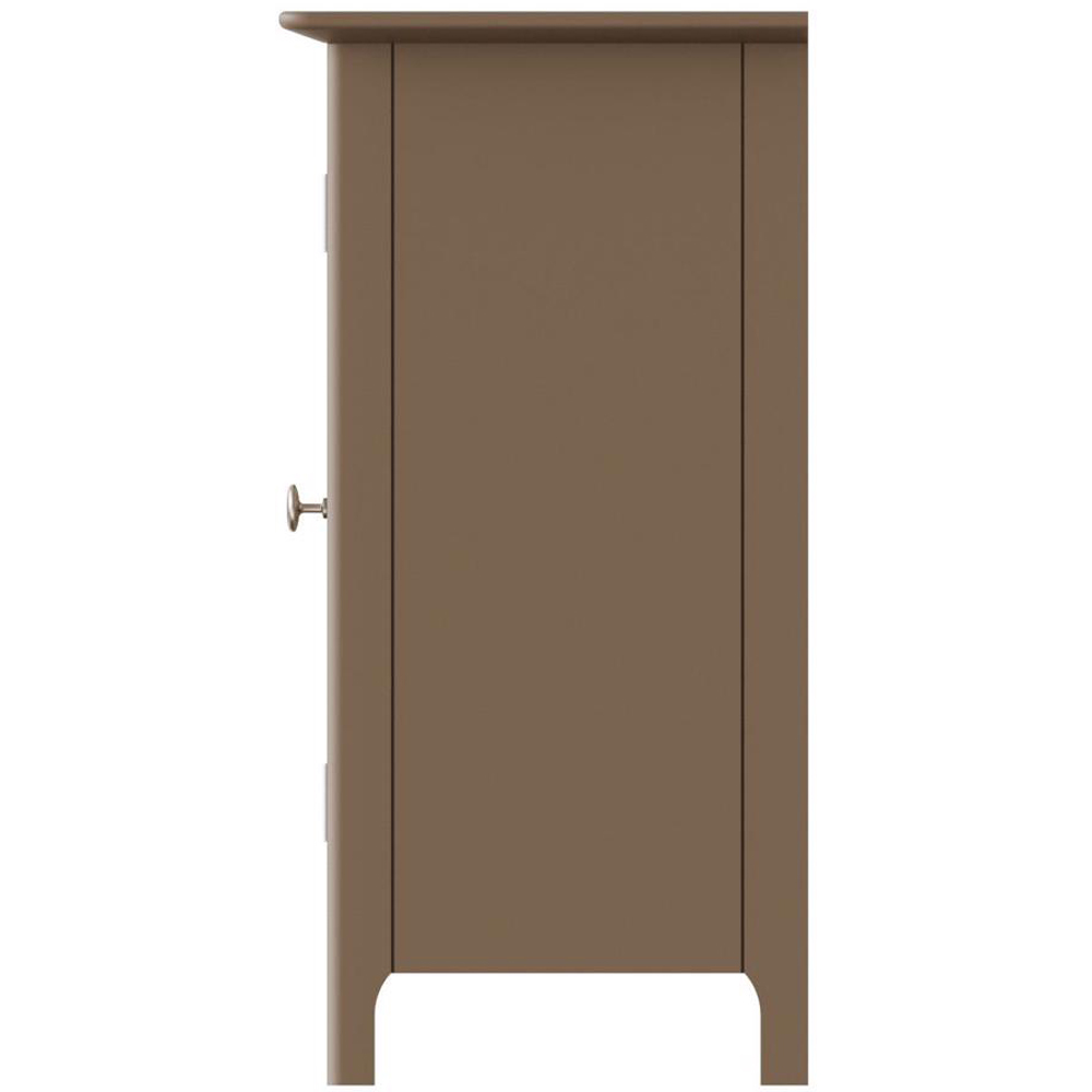 FWStyle Palma 2 Door Putty Ready Assembled Compact Sideboard Image 5
