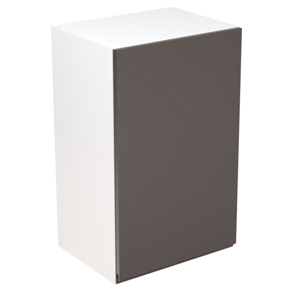 Kitchen Kit J-Pull Matt Graphite Wall Kitchen Cabinet Flatpack 450mm Image 1
