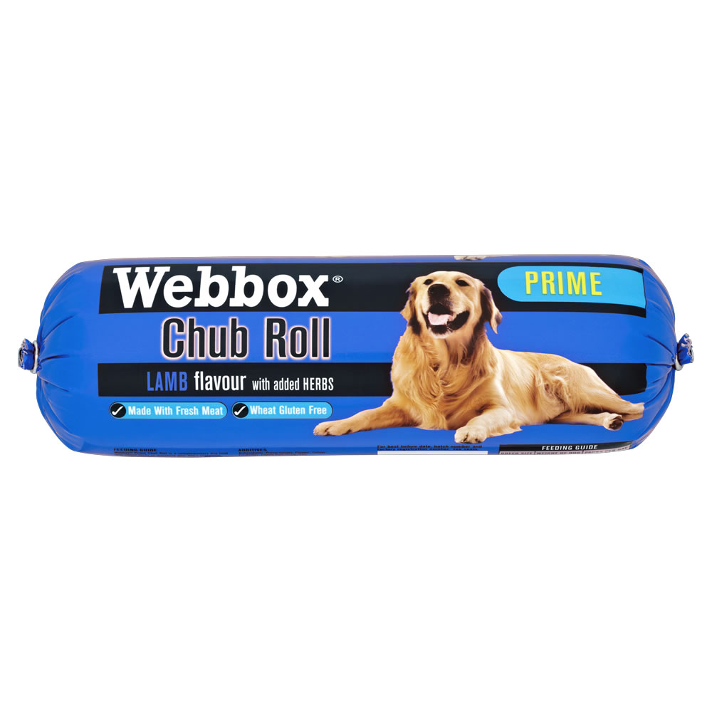 Webbox Lamb and Rice Chub Roll Dog Food 800g Image