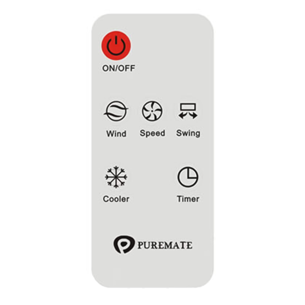 Puremate White Portable Air Cooler 4L Image 2