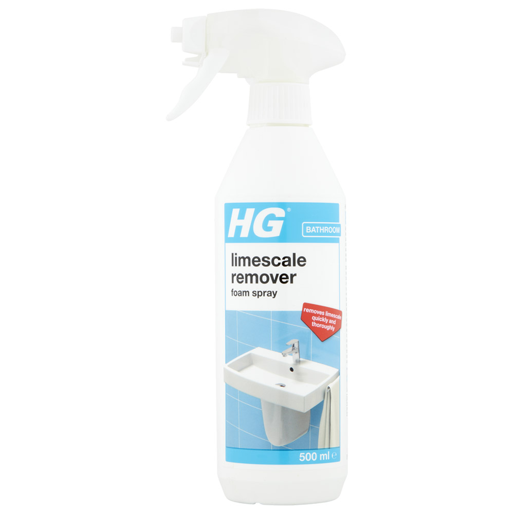 HG Limescale Remover Foam Spray 500ml Image 1