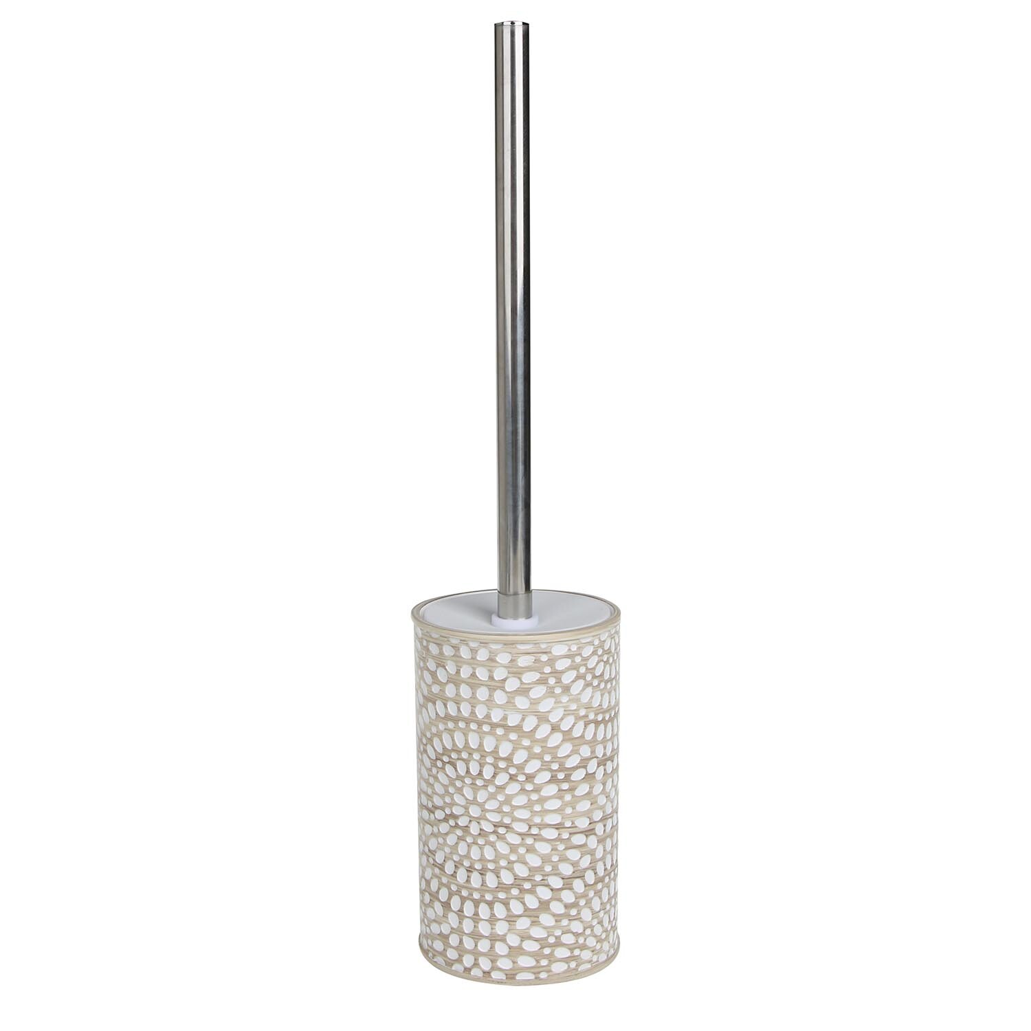 Boho Toilet Brush Holder - Natural Image 1