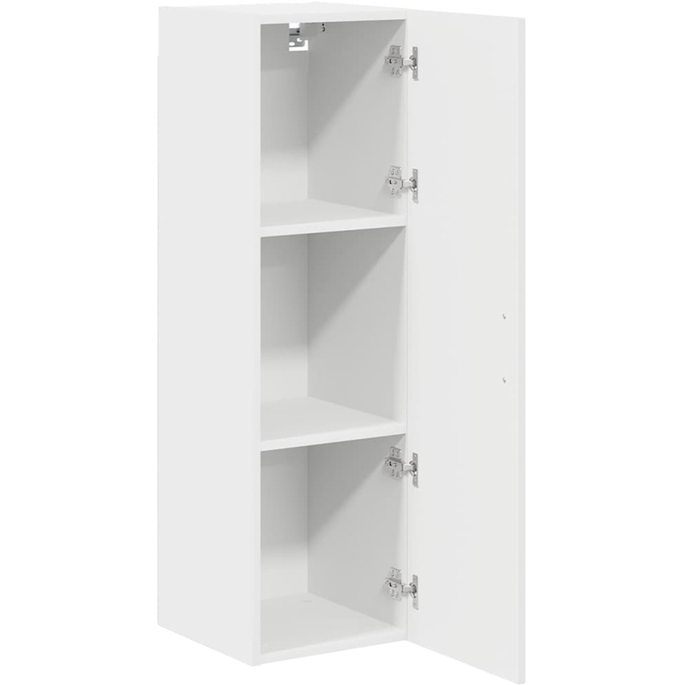 vidaXL Single Door White Kitchen Wall Cabinet Image 5