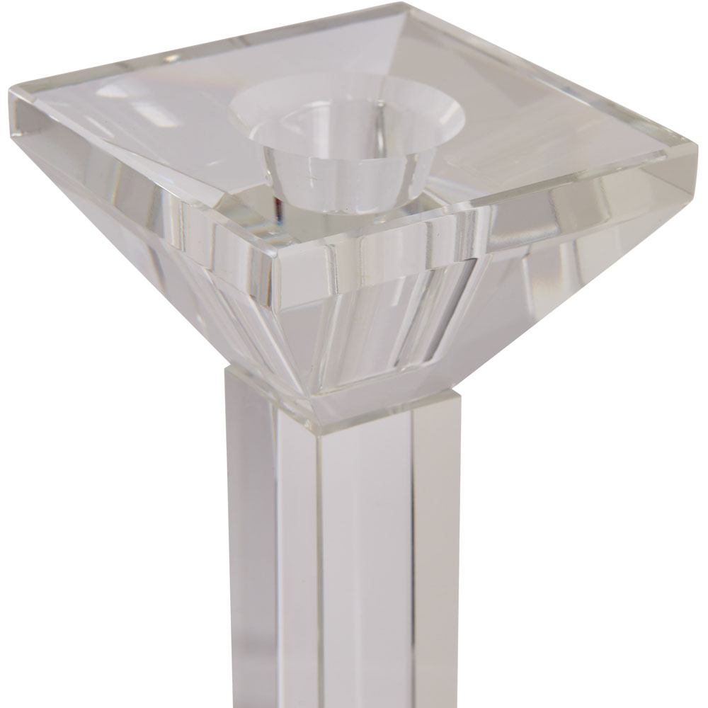 Wilko Small Crystal Look Candle Holder Wilko