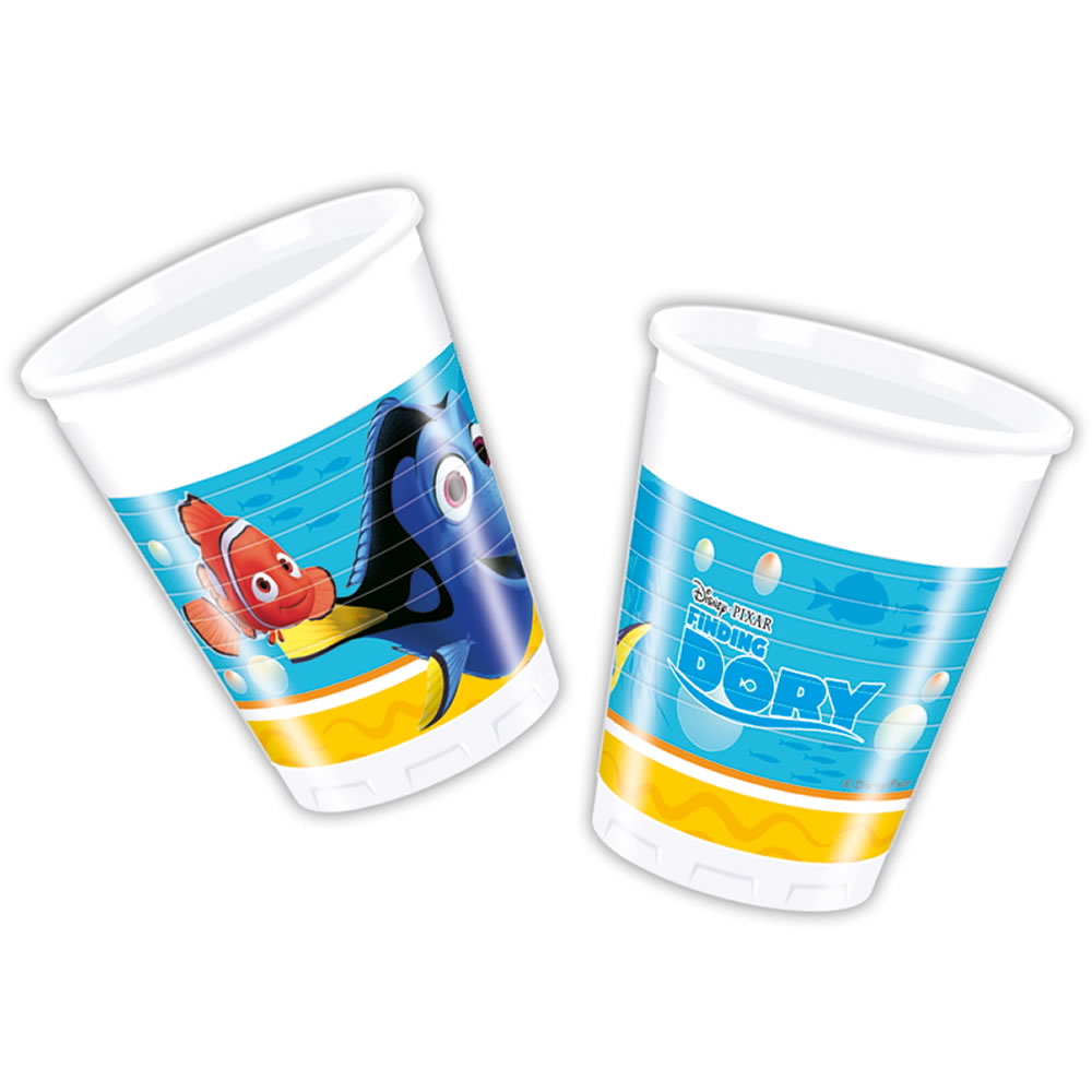 Finding Dory Plastic Party Cups 8pk Image