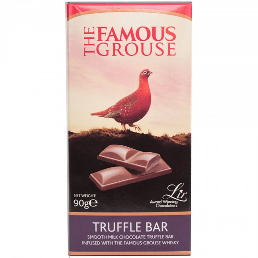 Famous Grouse Whisky Chocolate Truffle Bar 90g Image
