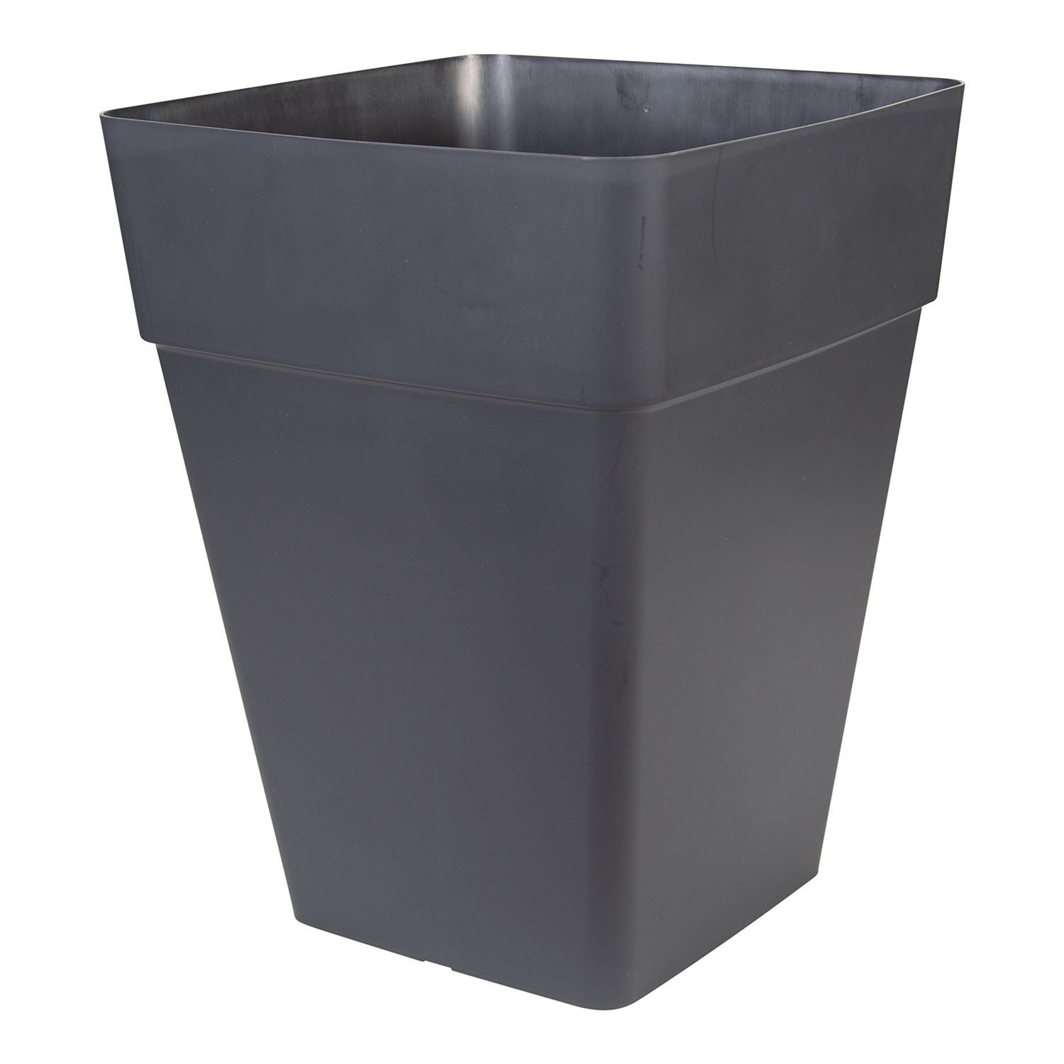 Soho Square Pot - Black / 32cm Image