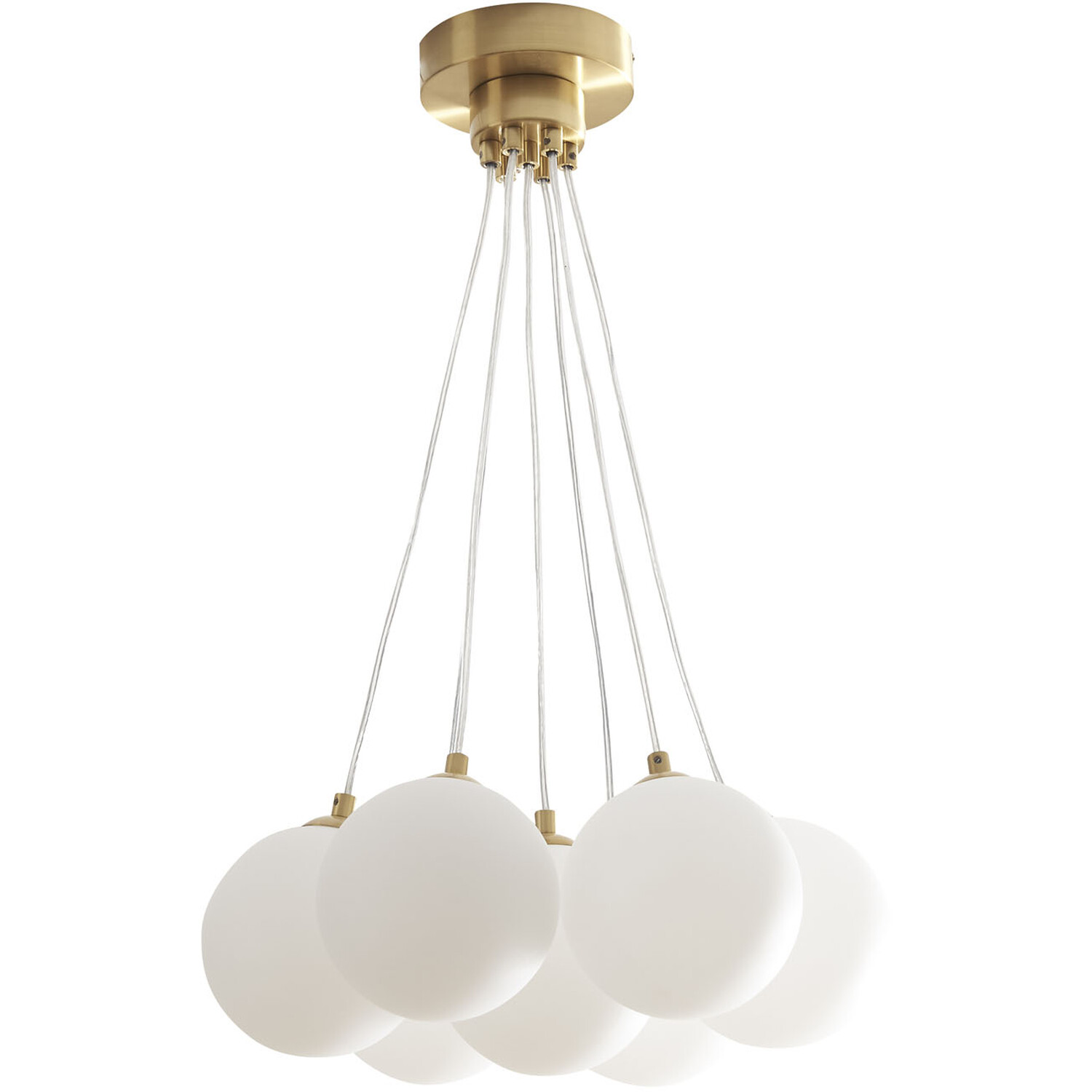 Gold Lottie 7 Ball Fitting Ceiling Light Image 1