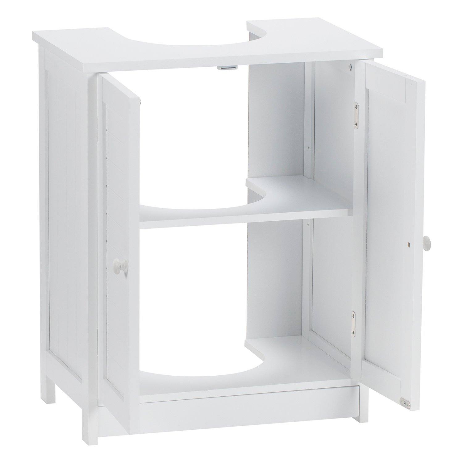 Kingston 2 Door White Sink Console Image 3