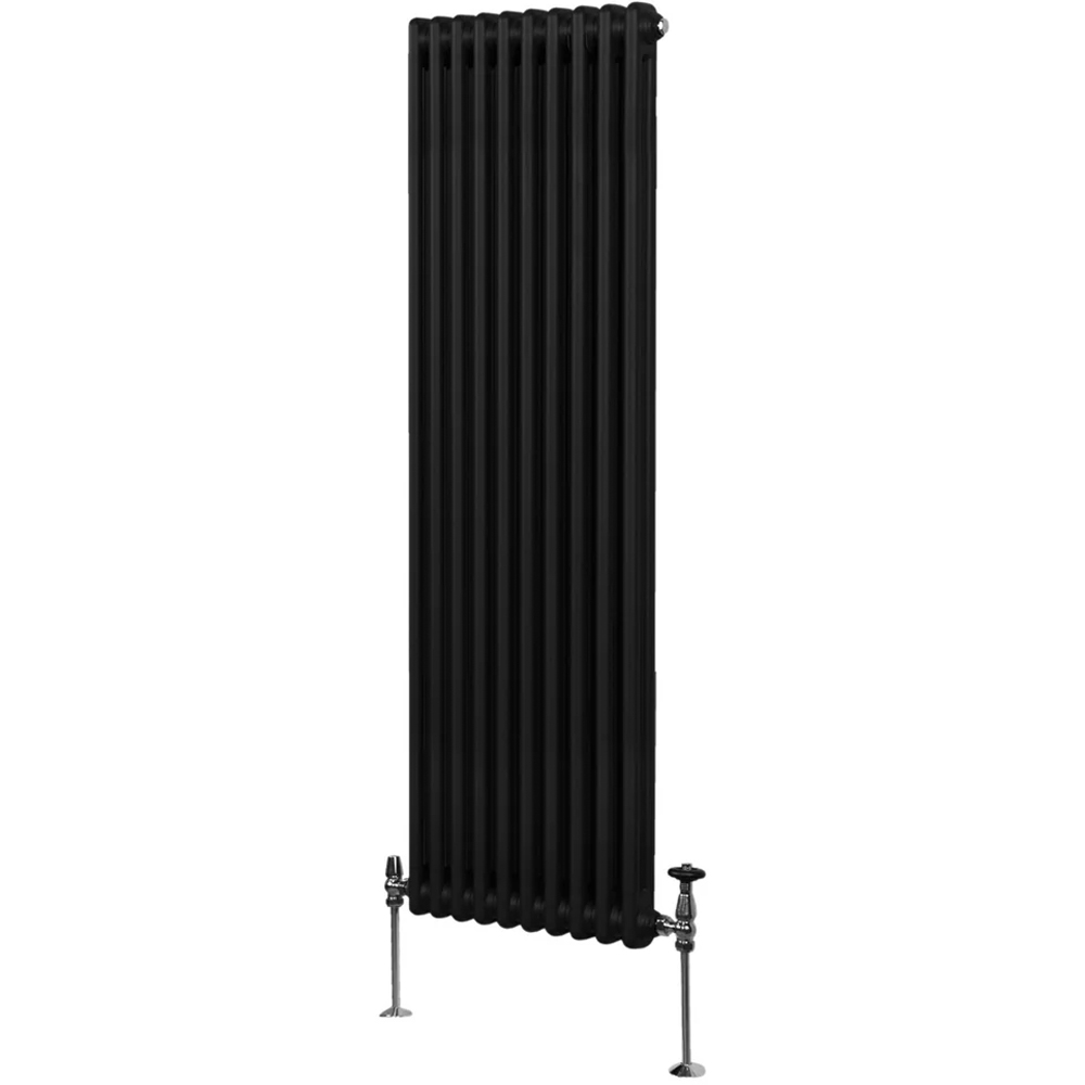 Monster Shop 5300 BTU Black Traditional 2 Column Radiator 1800 x 472mm Image 3