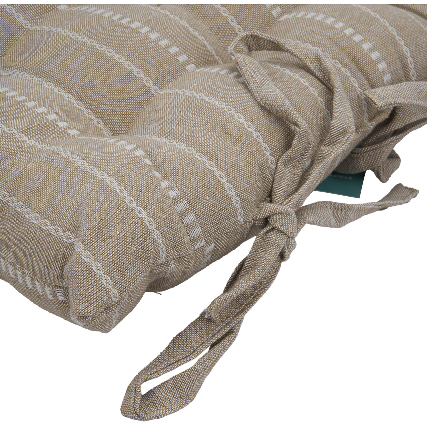 Brown Woven Seat Pad 40 x 40cm Image 3