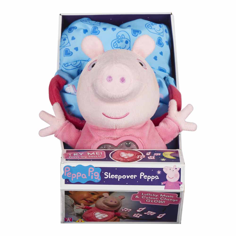 Peppa Pig Sleepover Plush Image 2