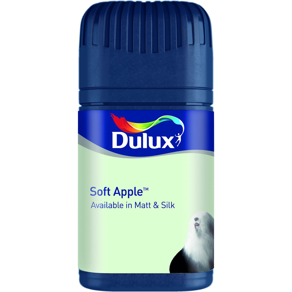 Dulux Matt Emulsion Paint Tester Pot              Soft Apple 50ml Image 1