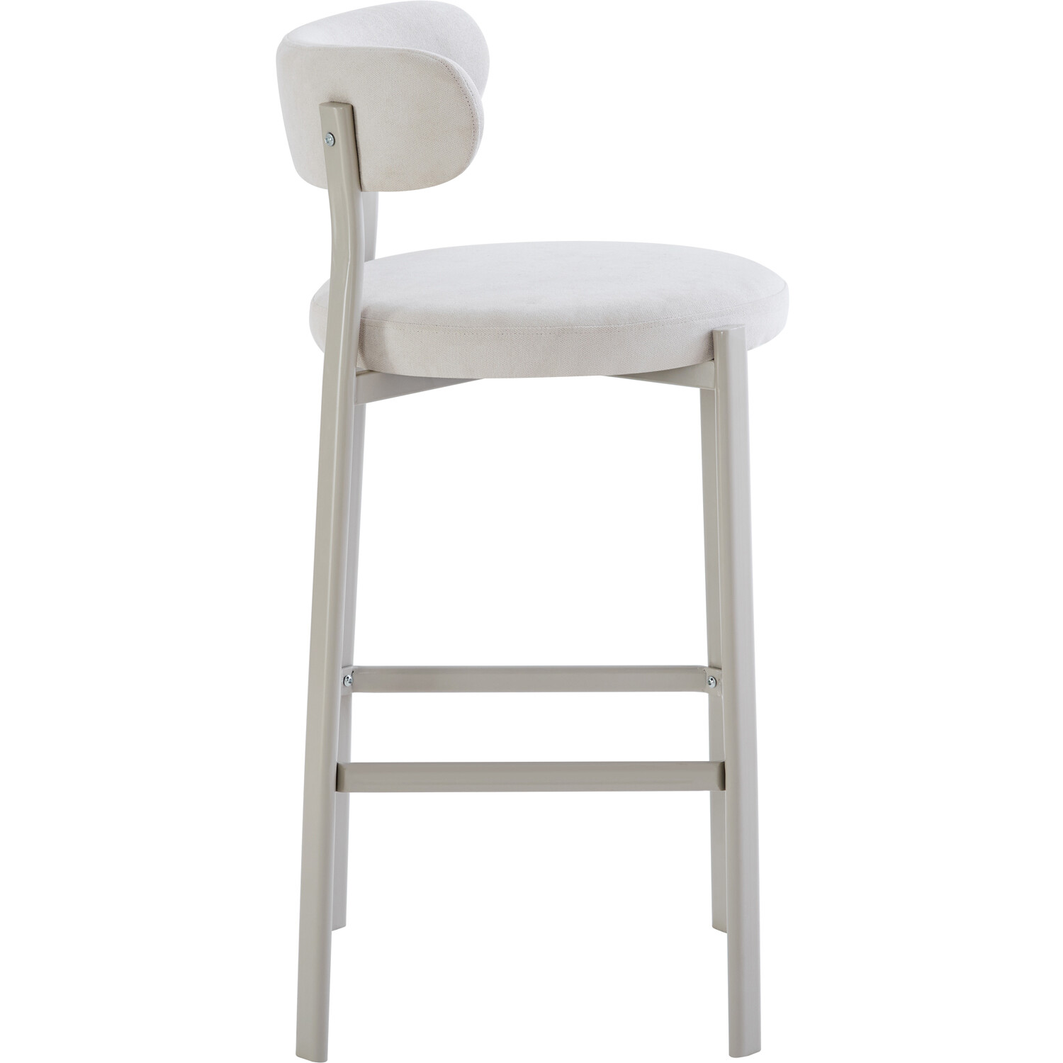 Jessie Neutral Bar Stool Image 5