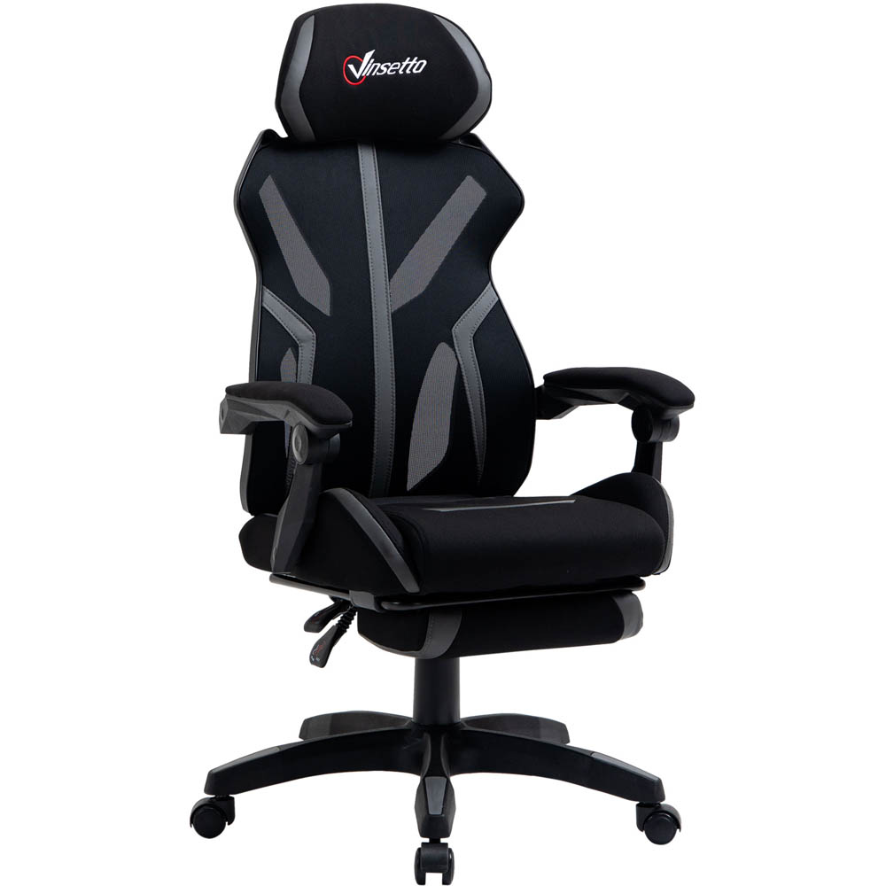 Portland Black Mesh Swivel Computer Task Office Chair Image 2
