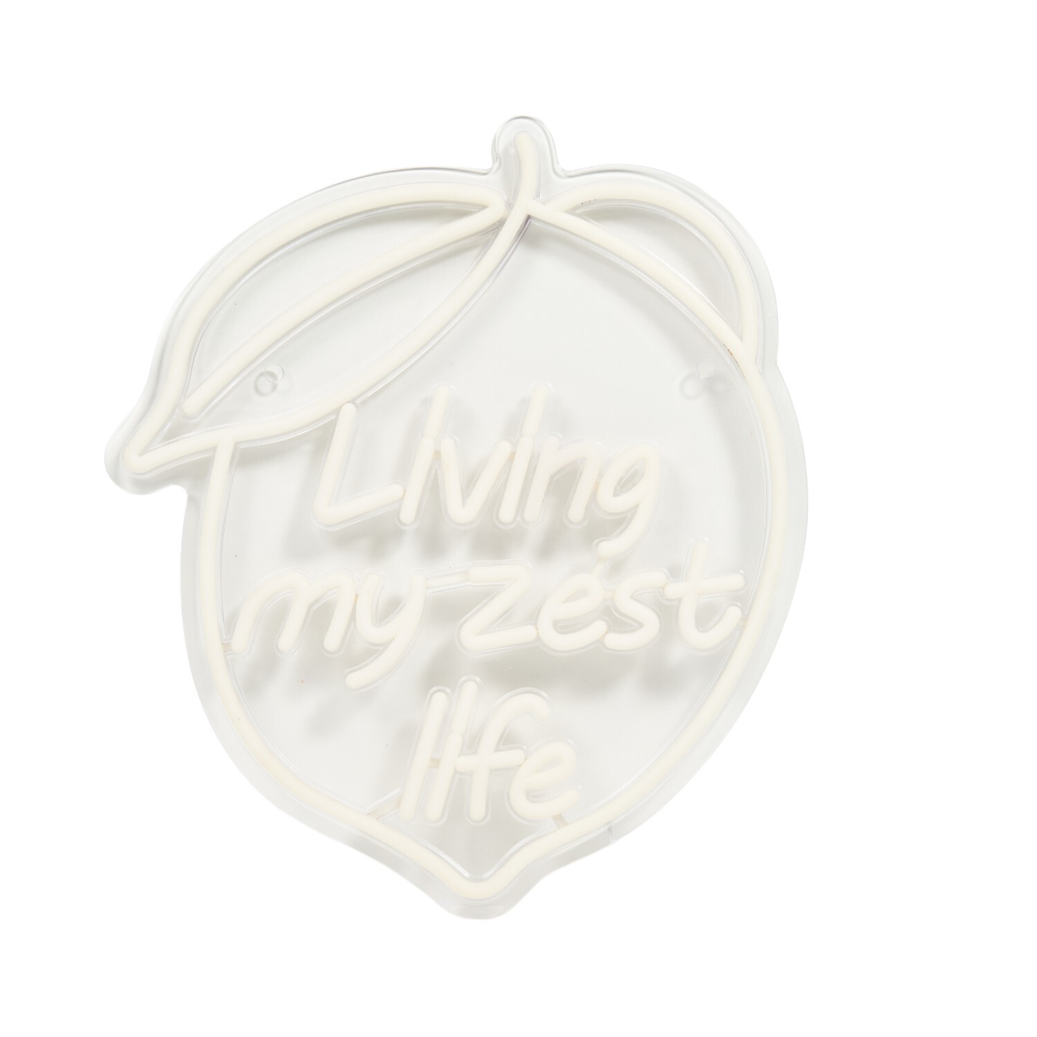 Living My Zest Life Outdoor Neon Light Image 3