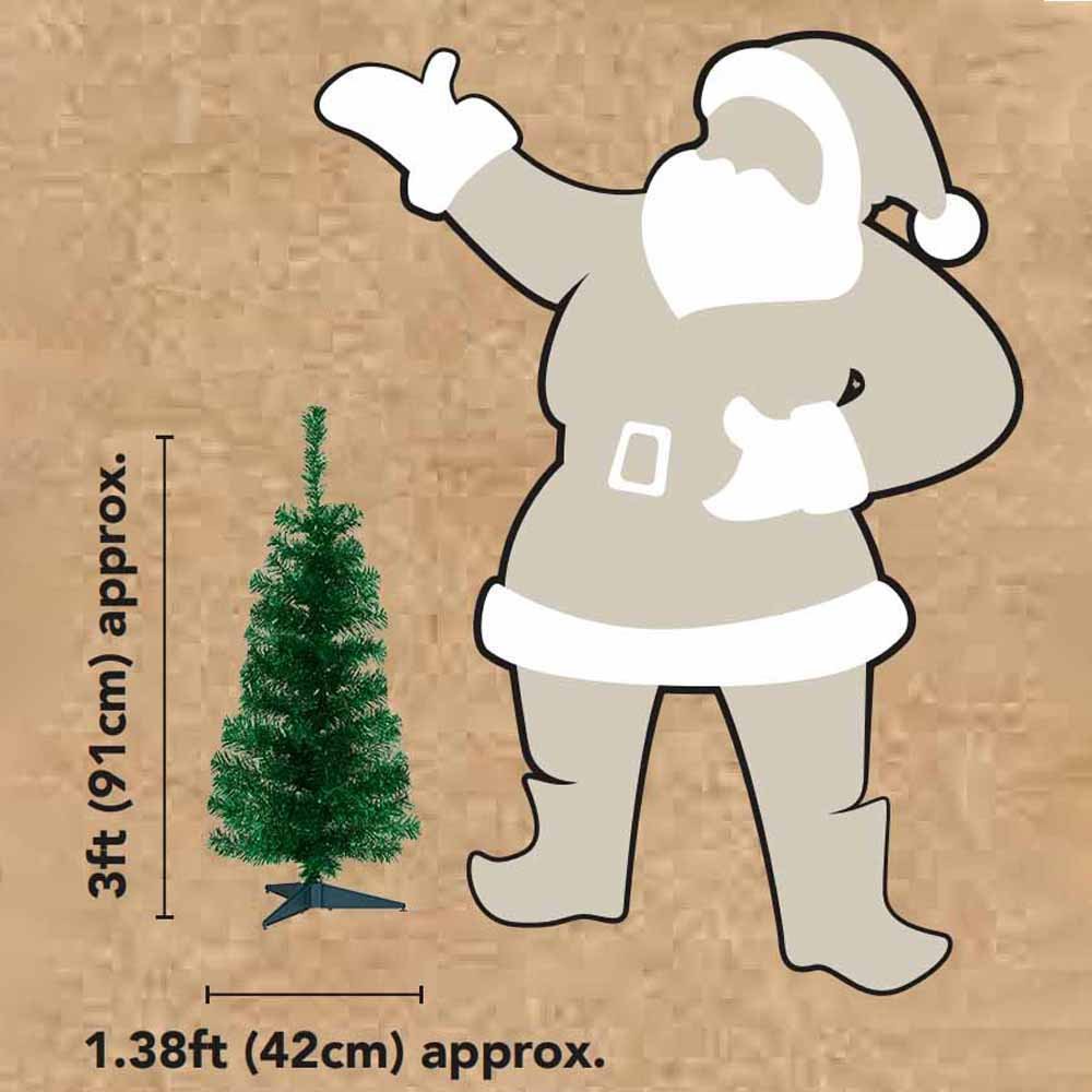 Wilko 3ft Tabletop Artificial Christmas Tree Image 4
