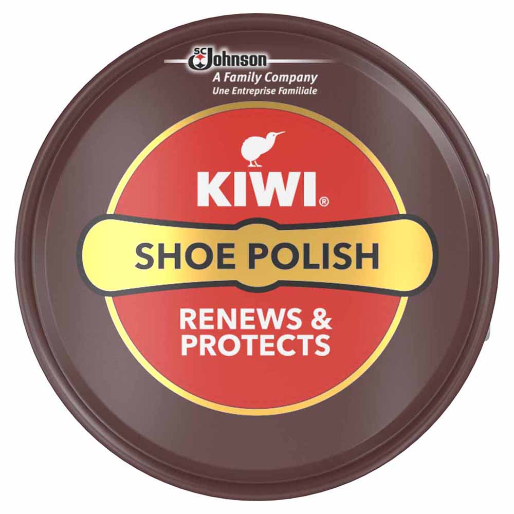 Kiwi Dark Tan Shoe Polish 50ml Image