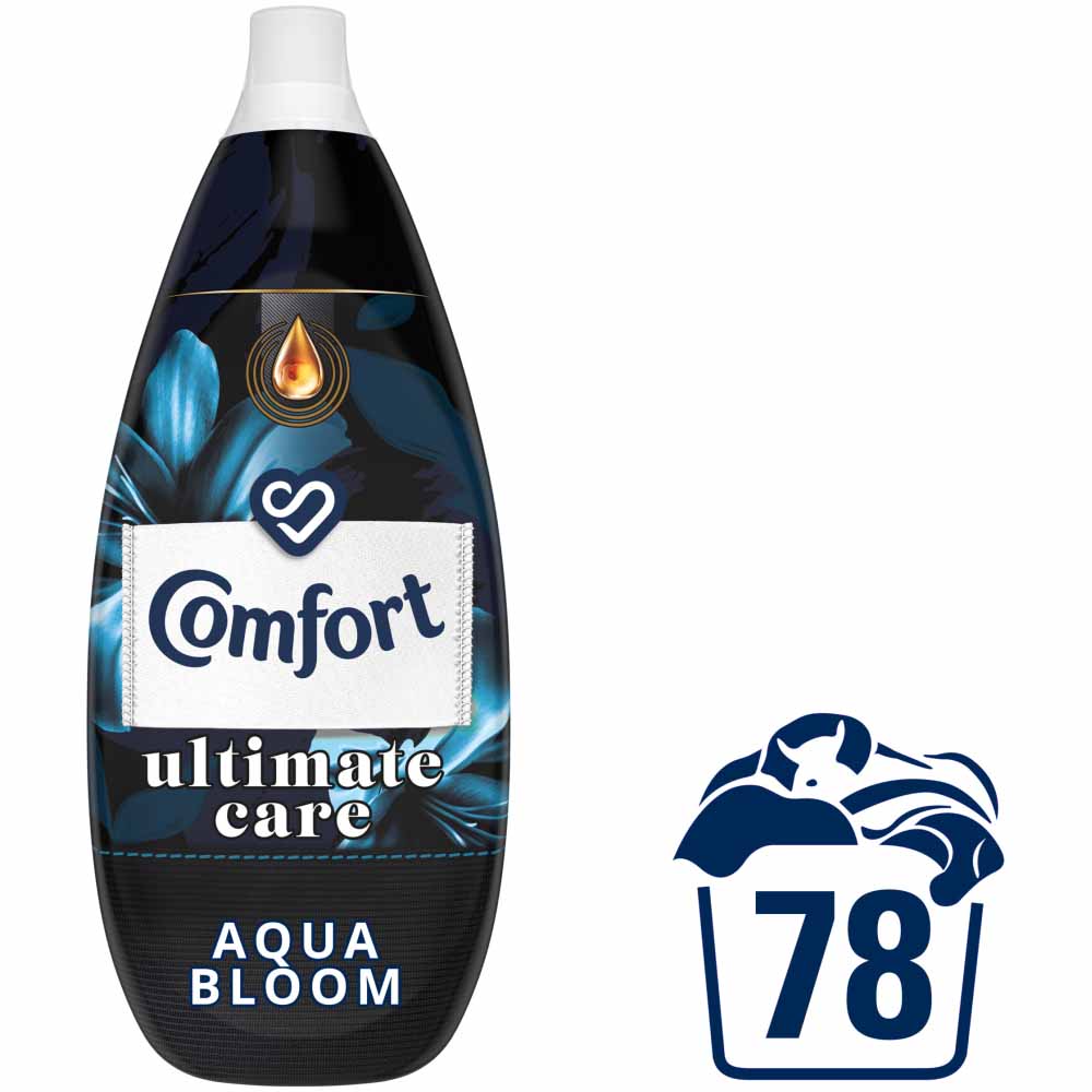 Comfort Aquabloom Ultimate Care Fabric Conditioner 78 Washes Image 1