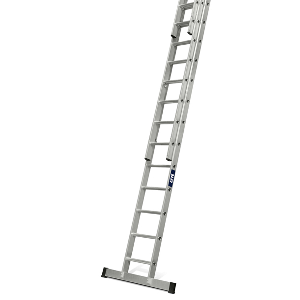 Lyte Ladders & Towers LytePro+ EN131-2 Professional Industrial 3 Section 14 Rung Extension Ladder Image 3