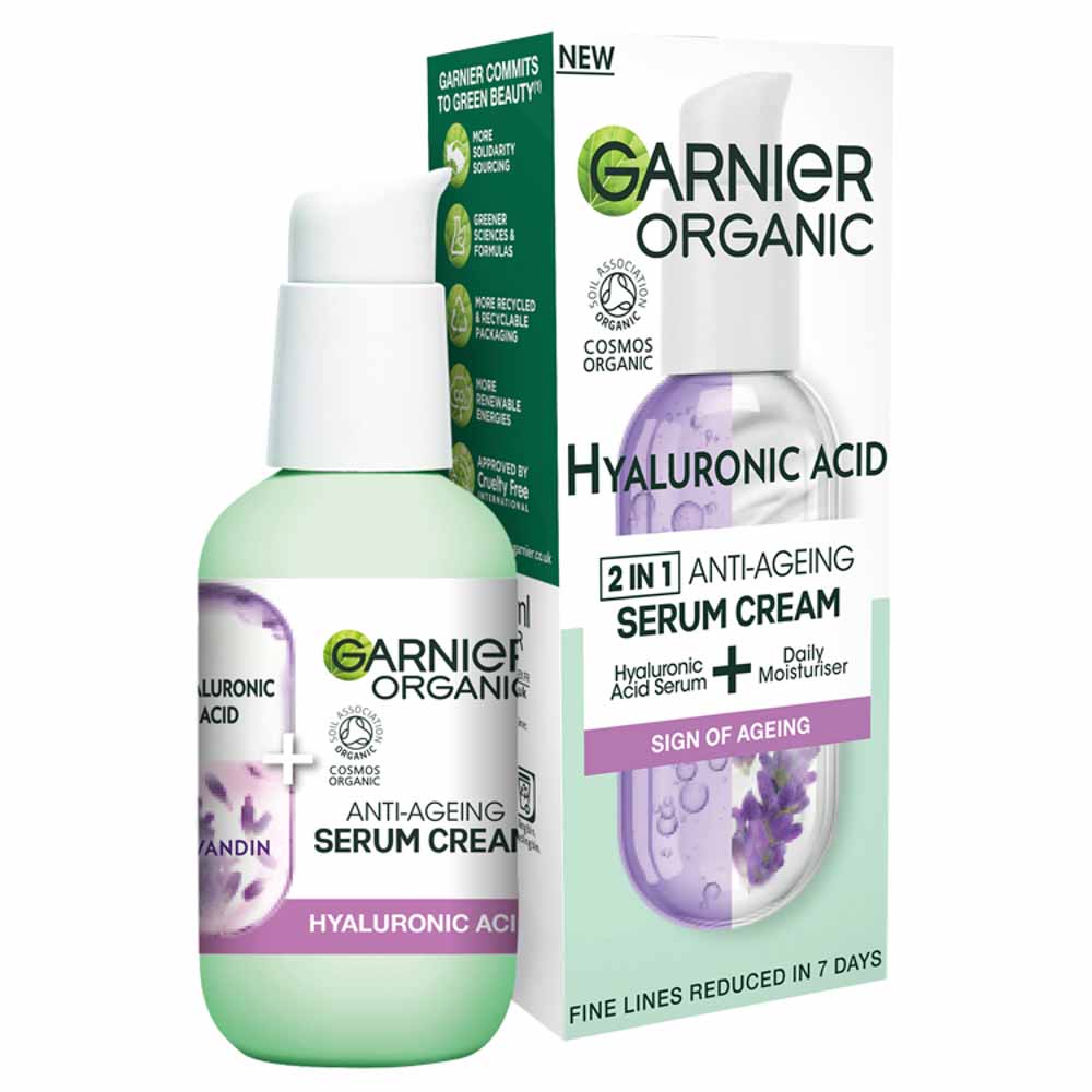 Garnier Skin Active Anti-Ageing Serum Cream SPF25 50ml Image 1