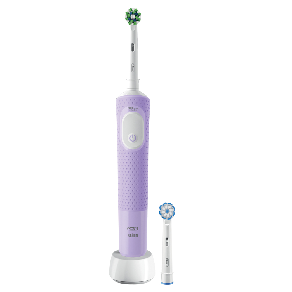 Oral-B Vitality PRO Lilac Rechargeable Toothbrush Image 1