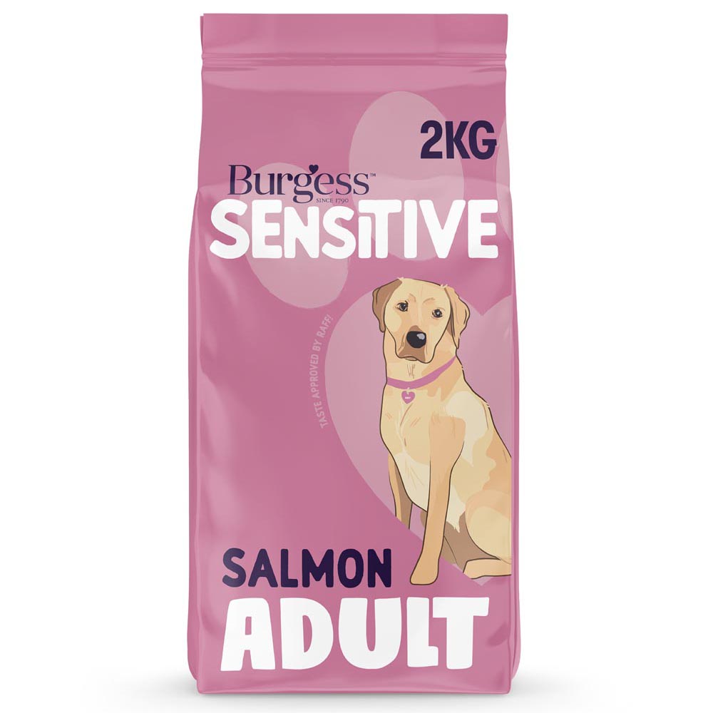 Burgess Sensitive Adult Dog Food Salmon 2kg Image 1
