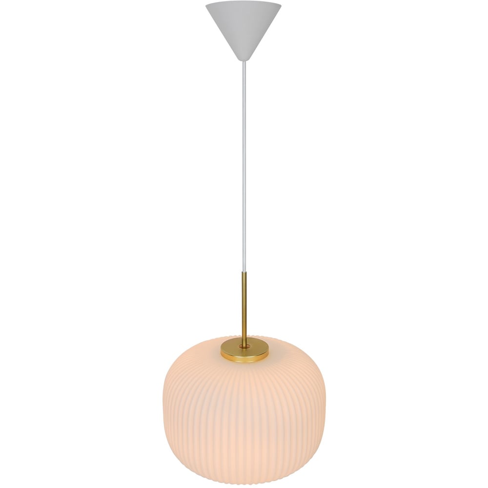Nordlux Milford 30 2.0 Opal White Pendant Lamp Image 2
