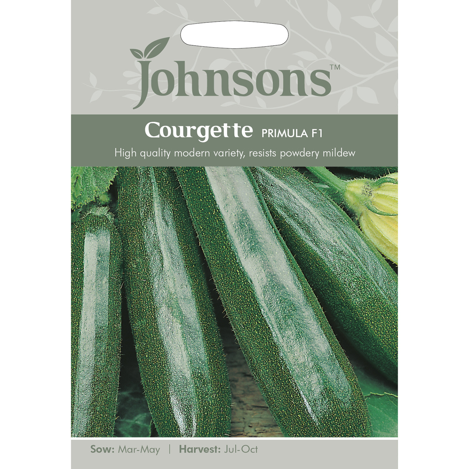 Johnsons Primula F1 Courgette Seeds Image 2