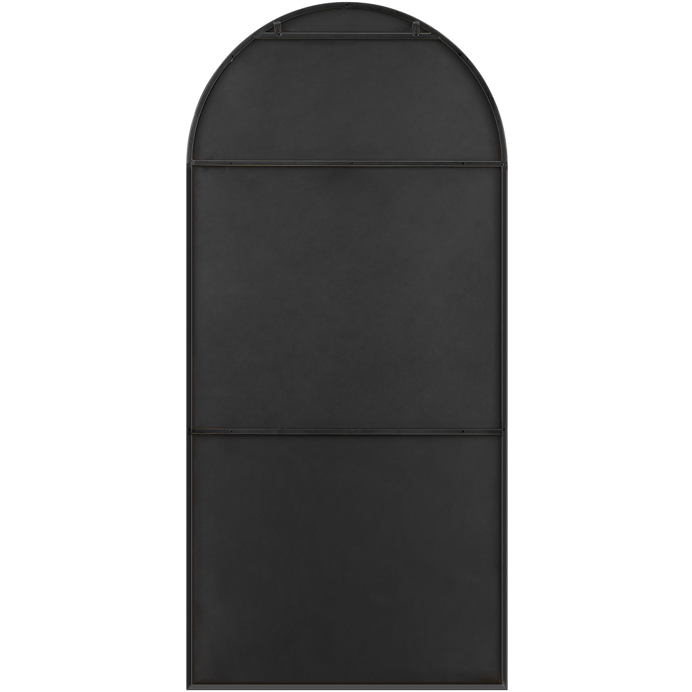 Furniturebox Odette Black Arch Full Length Wall Mirror 170 x 80cm Image 3