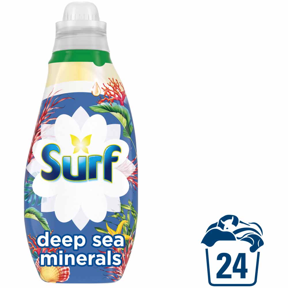 Surf Deep Sea Minerals Concentrated Liquid Laundry Detergent 24 Washes Case of 6 x 648ml Image 3