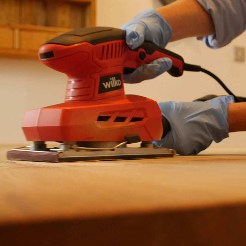 Wilko Orbital Sander 230V 200W 1/3 Sheet Wilko